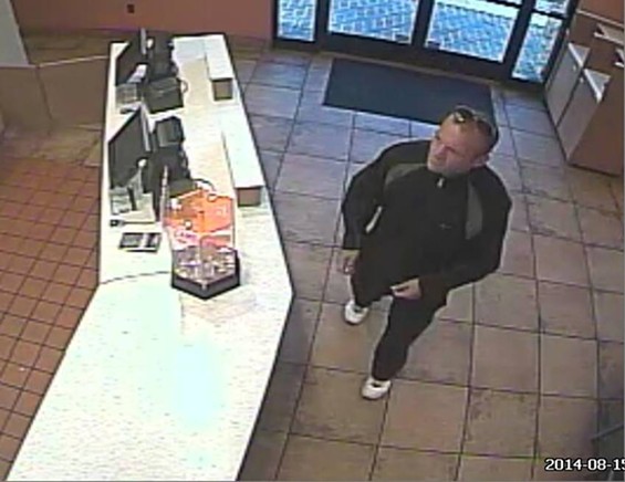 If you're going to rob a Taco Bell, maybe you should get food somewhere else? - SLMPD