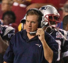 Bill Belichick is still the smartest coach in the NFL. He doesn't make many plays on the field, though. - COMMONS.WIKIMEDIA.ORG