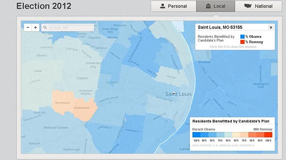 Is St. Louis Better Off with Obama or Romney? There's an App For That