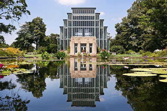 The Jewel Box in Forest Park is an example of St. Louis' version of modernism, says Robert Sharoff. - William Zbaren