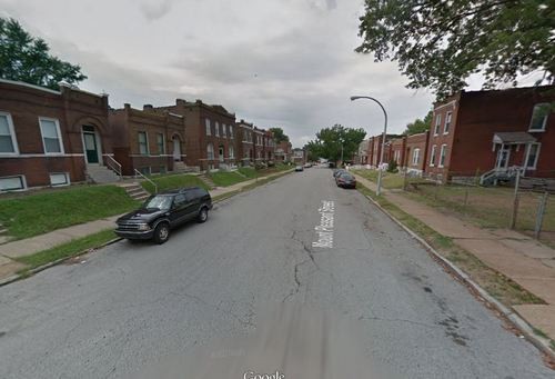 3200 block of Mount Pleasant Street, where two men were shot and killed Sunday. - Google Maps