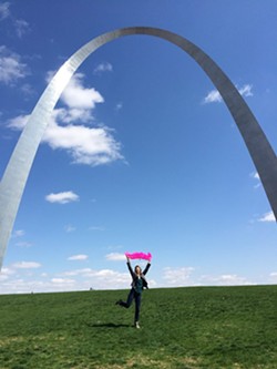 Lyft's emblematic pink mustache has arrived in St. Louis. Will a judge let it stay? - Lyft