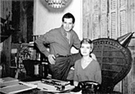Jay and Fran Landesman in the late 1950s. - COURTESY OF WESTERN HISTORICAL MANUSCRIPT COLLECTION