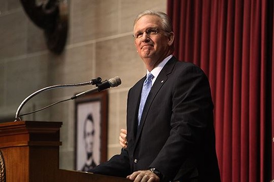 During his State of the State Address, Governor Jay Nixon argued that "No Missourian should be fired because of who they are or who they love." - via