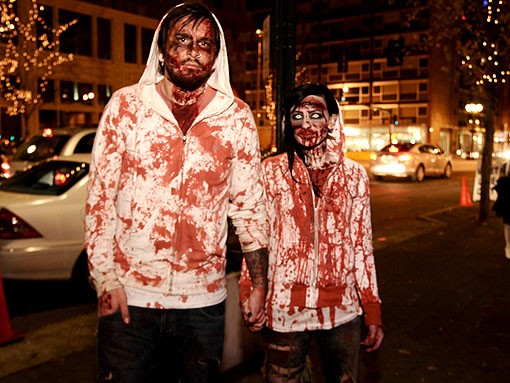 Fans of Zombieland. See more photos from last night. - Photo: Egan O'Keefe