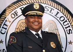 Police Chief Michael Floore of East St. Louis, Illinois. - via