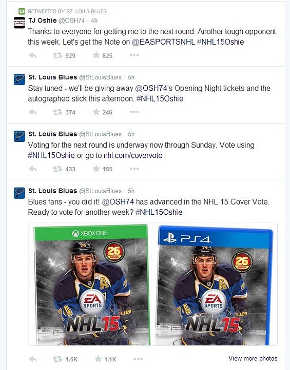 How T.J. Oshie Won Over America, Our Hearts and (Maybe) the Cover of EA Sports' NHL 15