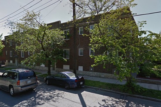 Tower Grove East street where Huynh was stabbed to death. - via Google Maps