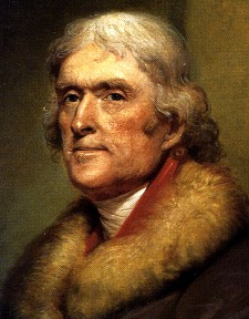 Namesake Thomas Jefferson was never fat.