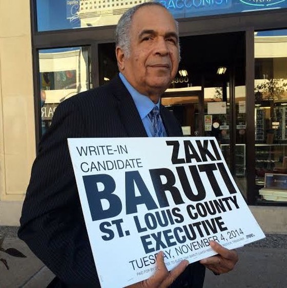Zaki Baruti, write in candidate for St. Louis county executive. - Lindsay Toler
