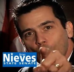Nieves in a campaign commercial telling Barack HUSSEIN Obama to go 'eff himself. - YouTube