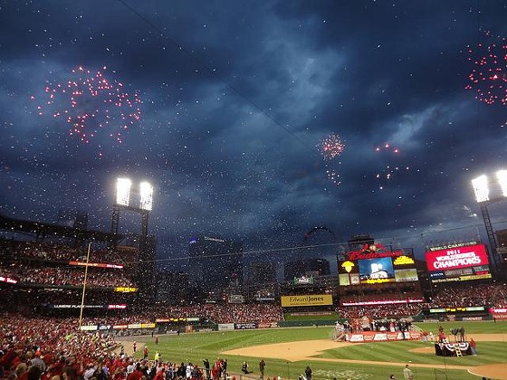 Cardinals win their eleventh World Series in 2011. - Via pasa 47 on Flickr
