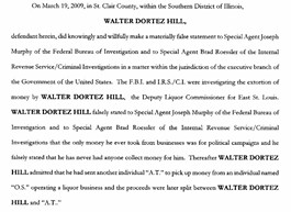 Click here for a .pdf of Walter Hill's indictment