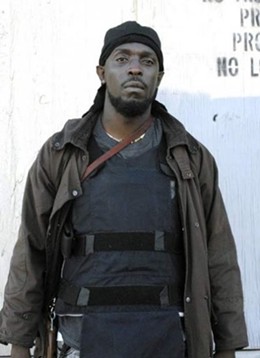 Omar Little on The Wire liked to wear body armor, too. - Image via