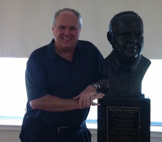 Missourians Petition to Remove Rush Limbaugh Bust from Capitol: "It's An Embarrassment"
