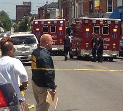 Cherokee Street shooting. - via Twitter