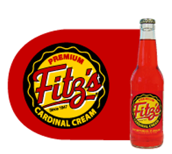 Fitz's Cardinal Cream Soda - via Fitz's Root Beer