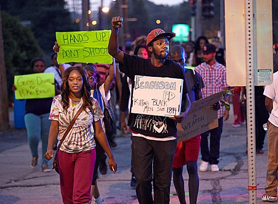 You might be a Ferguson or Shaw protester if... - Steve Truesdell via