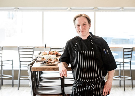 Chef Ben Anderson at Grapeseed. | Jennifer Silverberg