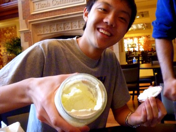 Sean Wang can't believe it's butter!