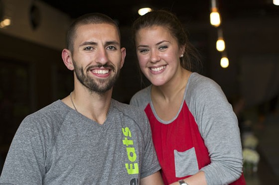Athlete Eats owners Simon and Angelica Lusky. | Jennifer Silverberg