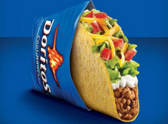 Cool Ranch Doritos Locos Tacos are coming for us all. - Image via
