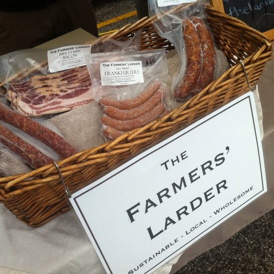 New to the farmers' market scene this year is the Farmers' Larder. - Holly Fann