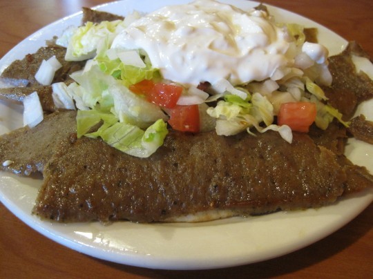 Gyros in the Loop: This newer restaurant claims to be the true heir to the original Gyro House. - SARAH BARABA