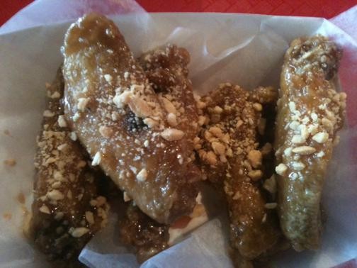 Rally Squirrel wings at St. Louis Wing Co. - Robin Wheeler