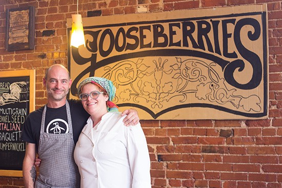 Co-owners Ross Lessor and Kim Bond.