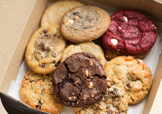An assortment of Hot Box Cookies' sweets. | Photos by Mabel Suen