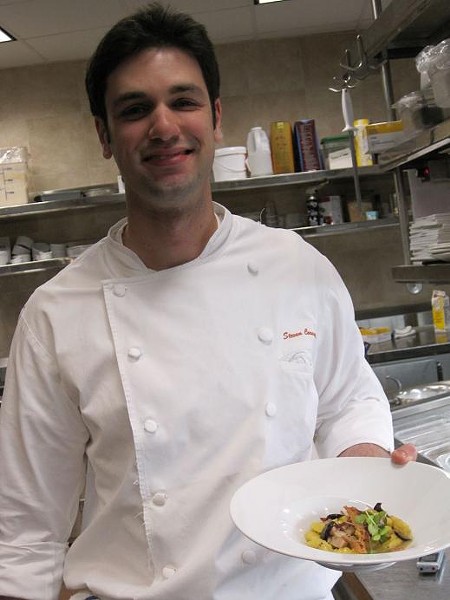 Steven Caravelli, Chef de Cuisine at Sleek - Robin Wheeler