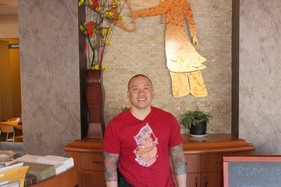 Qui Tran inside his family's Vietnamese restaurant, Mai Lee | Ian Froeb