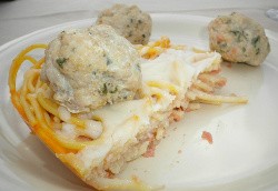 Spaghetti with turkey meatballs - Deborah Hyland