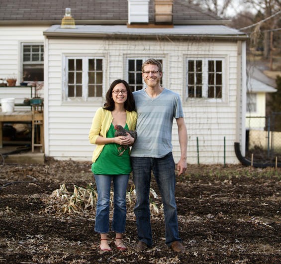 Homegrown: Danielle and Justin Leszcz of Affton's YellowTree Farms. - Jennifer Silverberg