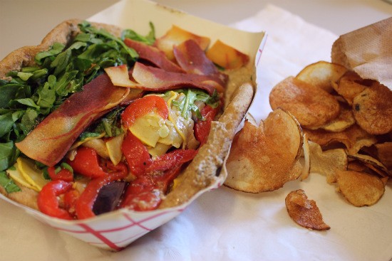 Guess Where I'm Eating this Sandwich and Win $25 to Olympia Kebob House & Taverna [Updated]!
