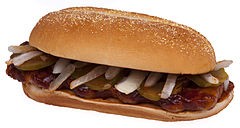 McRib judgement got you down? Disguise it! - Wikimedia Commons