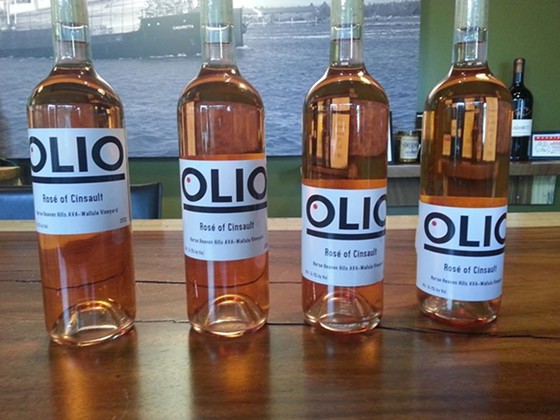 Olio's private label ros&eacute;. | Image courtesy of Olio