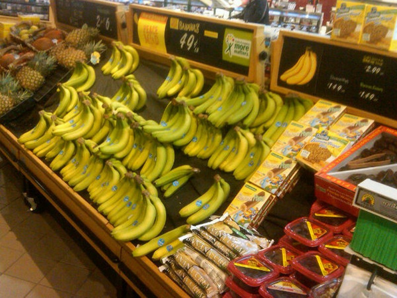 St. Peters Schnucks has some bananas today. - Kim Reece Lowell