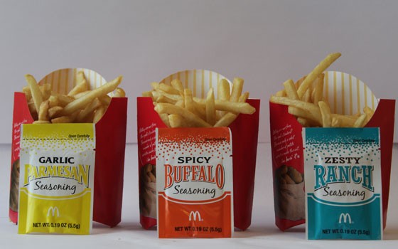 The new Shakin' Flavor Fries. | Nancy Stiles