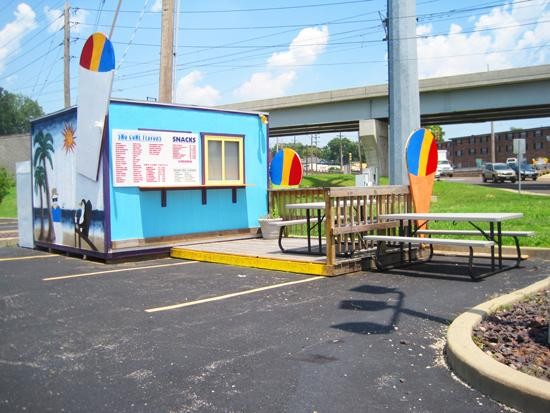 A new snow-cone stand at the old Cup of Sno location. - IAN FROEB