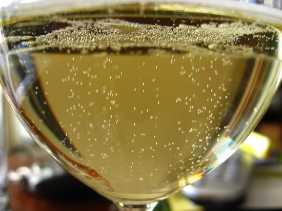 Hey! Tiny bubbles in the wine! Now this is a moscato we could get outside of! - image credit