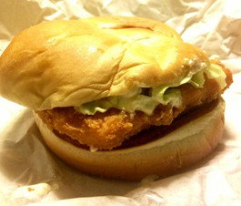 Wendy's Premium Cod Fillet Sandwich. - Evan C. Jones