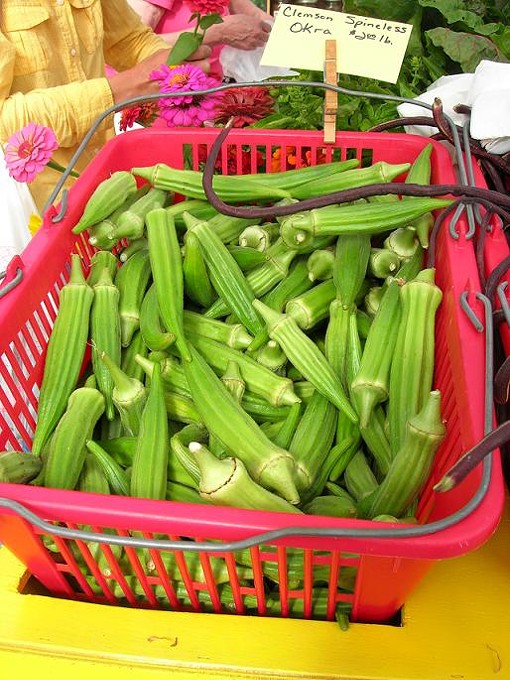 Farmer's Market Share: Chilled and Grilled Okra