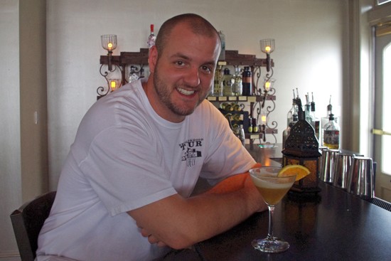 Sanctuaria Bartender Matt Seiter Mixes...A Rum Fire! (Don't Try This at Home!)
