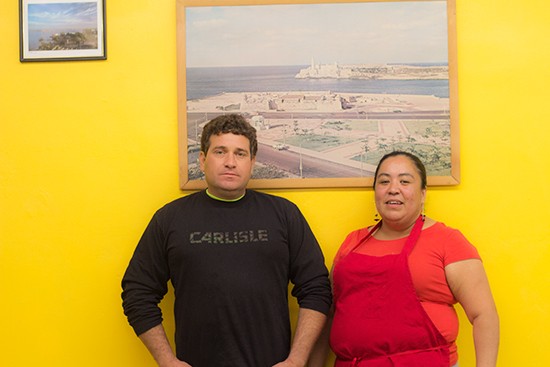 Owner Daime Gomez and chef Lorena Munoz.