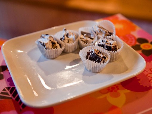 Kakao Chocolate's homemade marshmallow pies with chocolate and pecans. - Photo: Stew Smith