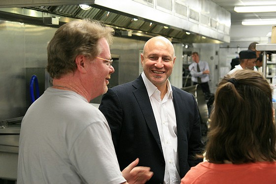 Celebrity chef and restaurateur Tom Colicchio at a charity event. | DC Central Kitchen