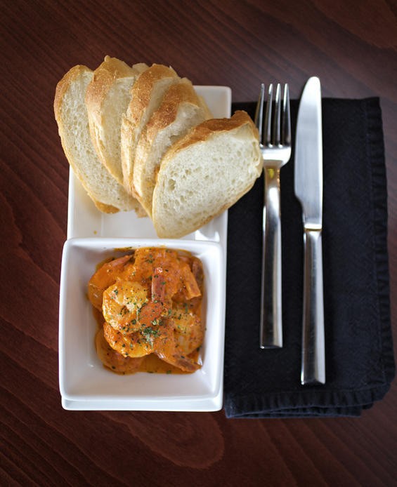 The shrimp rouille at Ernesto's Wine Bar is a standout dish. - Jennifer Silverberg