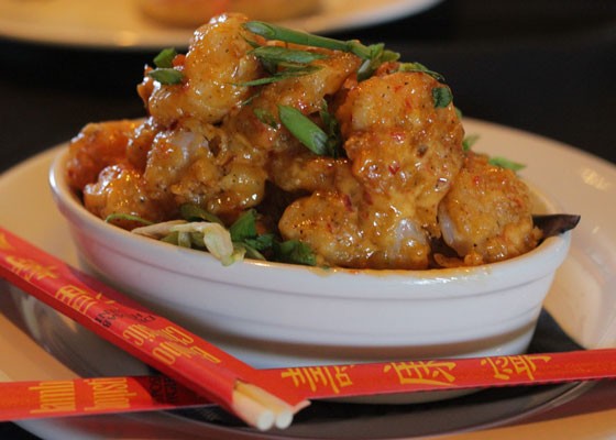 Bang Bang Shrimp, in a "creamy, spicy sauce." | Nancy Stiles